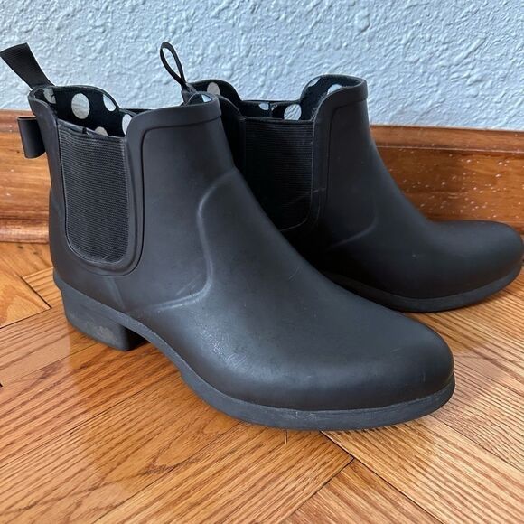 KATE Spade Rubber rain boots sz 9 - Picture 1 of 7